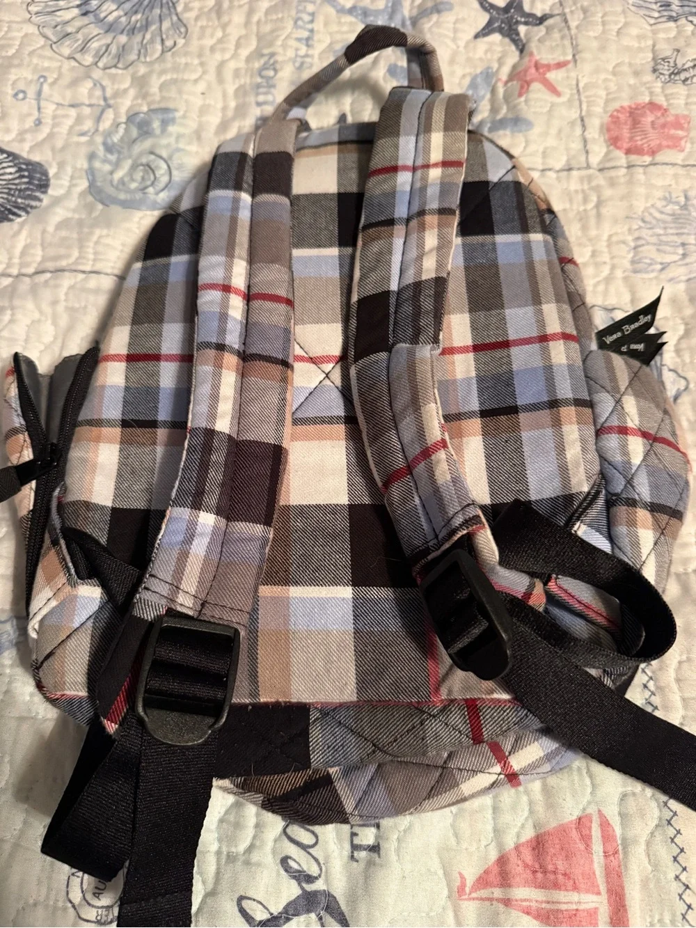 Vera Bradley quilted plaid